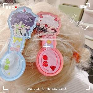 5 unids/set amor y Deepspace pinza de pelo Xavier Zayne Rafayel Sylus <span class=keywords><strong>Caleb</strong></span> Duckbill Clip horquillas herramienta de peinado regalo de cumpleaños - Product Image 2