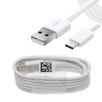 Kabel Data Pengisian Cepat 1M S8 S9 S10 Terlaris, Kabel Pengisian Daya USB Tipe C untuk Ponsel Huawei Xiaomi Samsung