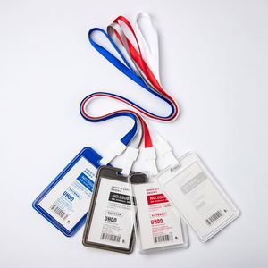 Wholesale Custom Logo Brand Woven Embroidery Key Tag <b>Polyester</b> Nylon <b>Lanyard</b> Keychain Strap Customized Fabric Key Chain - Product Image 3