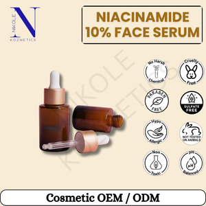 Suero facial con niacinamida al 10% OEM/ODM para piel grasa – Ligero, de rápida absorción para uso diario en todo tipo de piel - Product Image 4