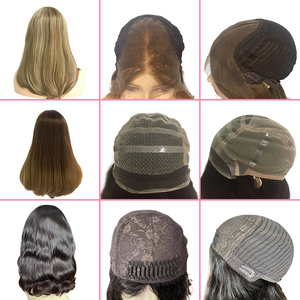 Eveda all'ingrosso della fabbrica a doppio taglio naturale vero cuoio capelluto Top di pizzo pieno di frassino biondo capelli umani <span class=keywords><strong>parrucca</strong></span> - Product Image 5