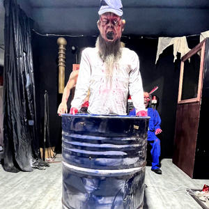 Dinosky Casa Embrujada: Modelo Animado de Animal Animatrónico para <span class=keywords><strong>Escape</strong></span> <span class=keywords><strong>Room</strong></span> de Terror, Diseño de Casa Embrujada, Parque Temático y Parque de Atracciones - Product Image 1