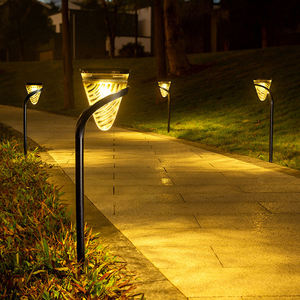 Économie d'énergie paysage clôture étanche extérieur poste éclairage jardin Led porte solaire pilier lumière pour la maison - Product Image 6