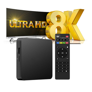 กล่องทีวีแอนดรอยด์ H Smart TV Quad Core คุณภาพสูง 8K STB ขายดีในฝรั่งเศส เยอรมนี ยุโรป รองรับการเล่นมีเดีย - Product Image 1