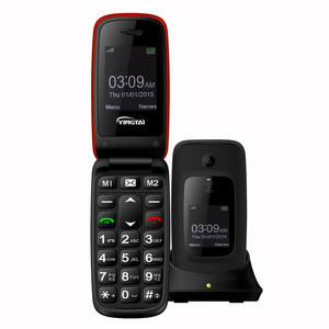 Teléfono Móvil Flip Pequeño de Doble Pantalla, Teléfono Celular 2G de Bajo Precio para Personas Mayores con Botón SOS - Product Image 4