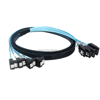 Kabel Jaringan CAN Bus Kustom Rakitan Konektor M12 A-Coded 5-Pin Berpelindung Dua Ujung, Kabel Twisted Pair PVC DC 12-24V SAE J1939