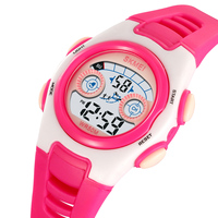 SKMEI 2309 Nouvelle Montre Sportive Numérique Multifonctionnelle Tendance pour Garçons et Filles, Montre Enfant Mignonne en Plastique, Montres Électroniques Numériques