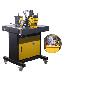 Zhuo Xine Nueva máquina de barras colectoras de aluminio Equipo de procesamiento de cobre Punzonado Doblado Características de corte Fácil de operar 12mm de espesor - Product Image 1