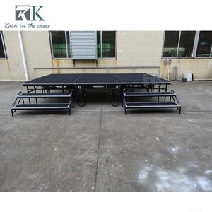 เวทีคอนเสิร์ตแบบพกพา แข็งแรง รับน้ำหนักได้มาก ทำจากเหล็ก พับเก็บได้ - Product Image 6