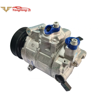 Nuevo compresor de CA Audi Q5 2,0 A1 A3 Q3 Volkswagen Caddy Golf para Scirocco para 2005-2014 12V 1K0820859H 1K0820808A