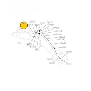 Outils de réparation d'excavatrice JISION 388-6733 3886733 Faisceau de câblage pour excavatrice 374F 374F L - Product Image 2