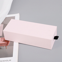 Boîtes en carton pour lunettes, produits électroniques 3C, boîtes à tiroirs en carton gaufré, boîte cadeau pouvant être conçue avec une boîte de verrouillage pour enfants