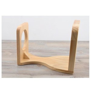 Wooden Coffee Filter Holder Single Hole Drip Coffee Maker <b>Desktop</b> Eco Friendly Bamboo Material <b>Shelf</b> Design - Product Image 3
