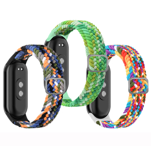 Smartwatch Pulsera Transpirable Elástico Trenzado Tela Nylon Reloj Banda <span class=keywords><strong>Para</strong></span> <span class=keywords><strong>Xiaomi</strong></span> <span class=keywords><strong>Mi</strong></span> <span class=keywords><strong>Band</strong></span> 8 9 Correa - Product Image 1