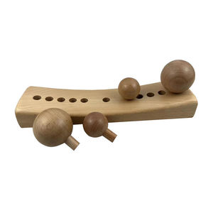 Hersteller Direkt vertrieb Universal Massivholz-Lendenwirbel massage kissen-Entlasten und reparieren Sie das Traktion kissen der Lendenwirbel säule - Product Image 2