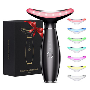 Shomfrs săn chắc da mặt & cổ nâng Massager Thiết bị chống lão hóa mặt chăm sóc da chống lão hóa loại bỏ nếp nhăn vẻ đẹp thiết bị - Product Image 5