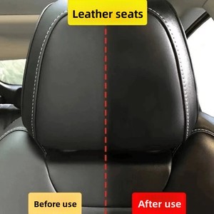 Crema per la Cura degli Interni Auto <span class=keywords><strong>in</strong></span> <span class=keywords><strong>Pelle</strong></span> e Rivestimenti, Detergente Lucidante 2 <span class=keywords><strong>in</strong></span> 1 Incolore per Cruscotto e Plastica - Product Image 4