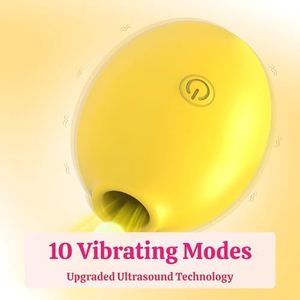 Masajeador de Punto G con Forma de Limón para Estimulación del Clítoris - Vibrador de 9 Velocidades con Carga USB, Resistente al Agua, Silencioso, Juguete Sexual para Mujer - Product Image 4