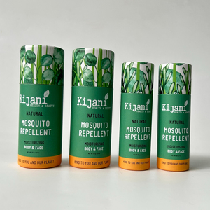 หลอดกระดาษคราฟท์สีขาวแบบดันขึ้น พิมพ์สีได้ตามสั่ง บรรจุภัณฑ์เปล่าสำหรับผลิตภัณฑ์บัล์มกันแดดเนื้อแน่นเพื่อความงาม - Product Image 3