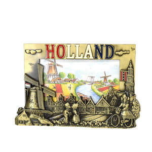 OEM/ODM Manufacture Directe Hollande Style Cadre Photo Personnalisé <span class=keywords><strong>Rome</strong></span> 3d Amsterdam Souvenir Relief Cadre Photo Stand - Product Image 3