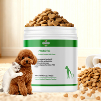 Complément alimentaire naturel personnalisé pour animaux de compagnie, probiotiques, prébiotiques, comprimés à mâcher souples, absorption rapide pour chats et chiens, biologique, sans céréales, santé immunitaire intestinale