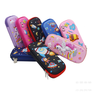 Custom Printed Multifunctional EVA Stationery Box with Big Capacity Zipper Cartoon Design <b>Pencil</b> Case - Product Image 6
