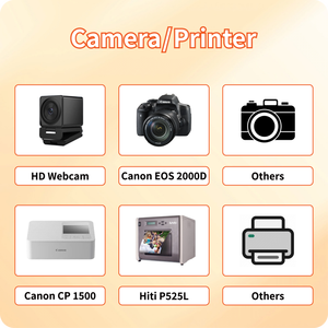 Ретро-фотобудка в винтажном стиле: портативная, с встроенными динамиками, деревянным штативом, прямоугольным корпусом для камеры, для iPad, DSLR, свадебных фотосессий - Product Image 5