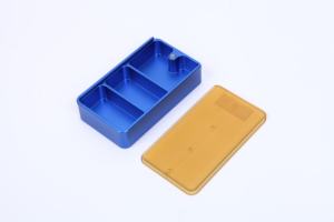 Oem En Odm Aluminium 6061 Anodiseren Capsule Case Voor Neushoorn 7 Pil Aluminium Sleutelhanger Pillendoosje Met Lepel Pillendoos - Product Image 5