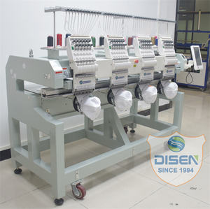 Ricamo computerizzato perline emblema industria overlock topjawised dsmc monogramma macchina ricamo 4 teste computerizzato - Product Image 3