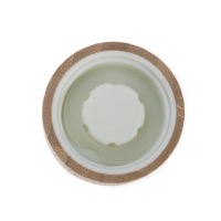 Bouteille d'eau en verre borosilicate transparent écologique de 500 ml, logo personnalisé, résistante à la chaleur, sans BPA, anti-fuite, passe au lave-vaisselle