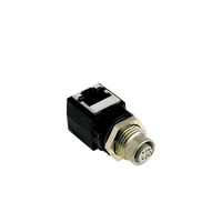 Adaptateur mâle M12 4 broches, prise à angle droit 8 pôles, étanche IP67, capteur circulaire, signal Ethernet, sortie CC, type adaptateur d'alimentation