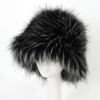 Chapeaux d'hiver en fausse fourrure moelleuse, chapeau en fourrure pour femmes, chapeau en peluche pour l'automne et l'hiver