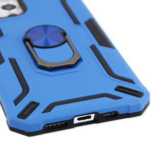 Nhẫn chủ chống sốc TPU PC xe từ Armor chân đế kim loại núi combo bảo vệ trở lại 360 tàu chiến đứng điện thoại di động trường hợp - Product Image 6