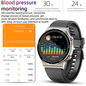 Telehealth ECG PPG Smartwatch Connected Healthcare monitoraggio del <span class=keywords><strong>battito</strong></span> <span class=keywords><strong>cardiaco</strong></span> Smart Watch di livello medico - Product Image 5