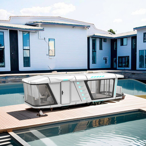 Sang Trọng Đúc Sẵn 2-3 Phòng Ngủ Modular Nhà Bếp Nhanh Chóng Cài Đặt Giá Rẻ Giá Di Động Viên Nang Nhà Trung Quốc Cho Khách Sạn Sử Dụng Thép - Product Image 2