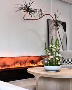 Chimenea de Vapor Eléctrica 3D con efecto de llama de vapor, Panel plano de 800/1000/1200/1500/1800mm - Product Image 5