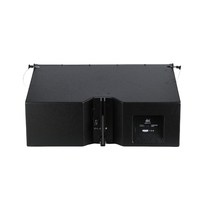 DBK Enceintes Line Array Professionnelles Double 10 Pouces avec Subwoofer 18 Pouces, Système Passif pour Scène et Mariages, Gamme Complète