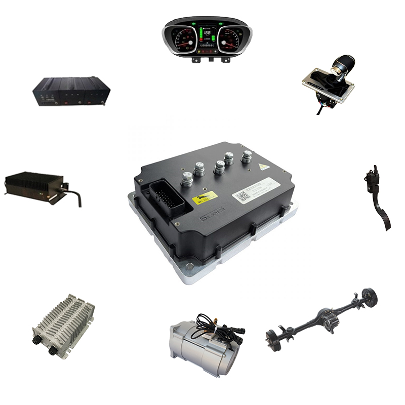 72v 10hp 7.5KW EV Car Conversion Kit Ac Motor Controller Retrofit