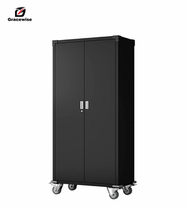 Armario de Metal para uso Industrial, armario de almacenamiento <span class=keywords><strong>Vintage</strong></span> para garaje, venta al por mayor - Product Image 1