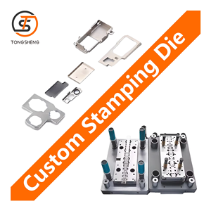 Troquel de estampado de acero de precisión para accesorios de teléfonos móviles Molde de estampado de metal personalizado para fabricante de piezas móviles - Product Image 1