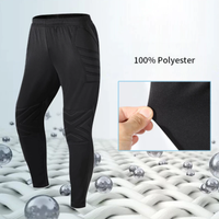 Nouveaux hommes adulte Football gardien uniforme éponge de protection à manches longues entraînement Football gardien Football maillot haut pantalon