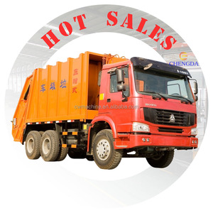 Sinotruk HOWO 4*2 6*4 8*4 10 ruedas conducción LHD RHD nuevo o <span class=keywords><strong>gancho</strong></span> de <span class=keywords><strong>segunda</strong></span> <span class=keywords><strong>mano</strong></span> camión de basura ligero camiones de recogida de basura para la venta - Product Image 2