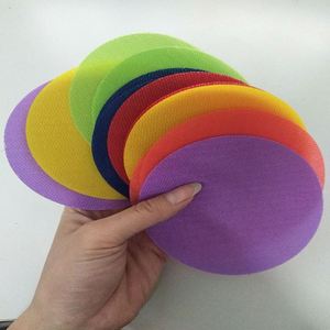 Puntos Adhesivos de Velcro Coloridos para Alfombras, Adhesivos de Fijación para Niños, Puntos Adhesivos con Forma Personalizada, Marcadores de Piso, Puntos para Sentarse - Product Image 3