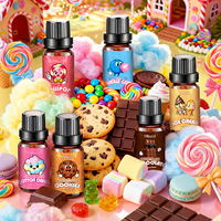 Ensemble d'huiles essentielles pures à 100 % de 10 ml pour l'exportation, Glycérine, Barbe à papa, Chocolat, Citron frais, Floral, Distillées à la vapeur, Longue durée
