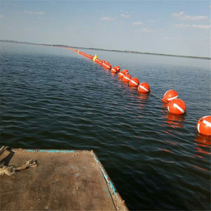 Boa galleggiante a pistone in PE di piccolo diametro 300mm per ormeggio imbarcazioni, segnalazione di superficie e linea di avvertimento, per uso marino e spiagge - Product Image 4