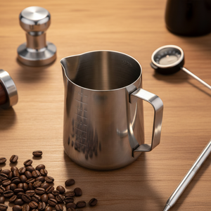 Espumador de Leche Manual de Acero Inoxidable SUAN, Estilo Americano, para <span class=keywords><strong>Latte</strong></span> Art, 350ml/12oz, 600ml/20oz, 1000ml/32oz - Product Image 4