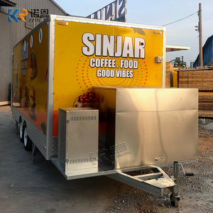Remorque alimentaire commerciale de 5 m à vendre, norme australienne, double essieu, café, hamburgers, frites, cuisine mobile de traiteur, camion de luxe pour la restauration - Product Image 3