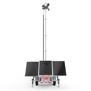 Pannello solare di <span class=keywords><strong>sorveglianza</strong></span> rimorchio energia Utility rimorchio strumento rimorchio con pannello solare con DC 24V per attività urbana di sicurezza - Product Image 6