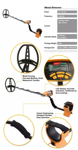 Tianxun uzun menzilli 5 metre dedektörü de metales yeraltı MD-6350 en iyi altın dedektörü profesyonel metal dedektörü hedef kimliği - Product Image 6
