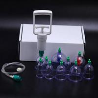 Ensemble de ventouses épaissies anti-choc à aspiration d'air, 12 pièces, pour soulagement des douleurs corporelles et anti-arthritiques (matériau plastique) CE